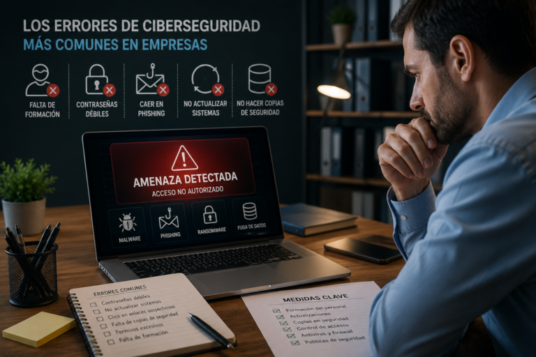 Errores que ponen en riesgo la seguridad de tu empresa