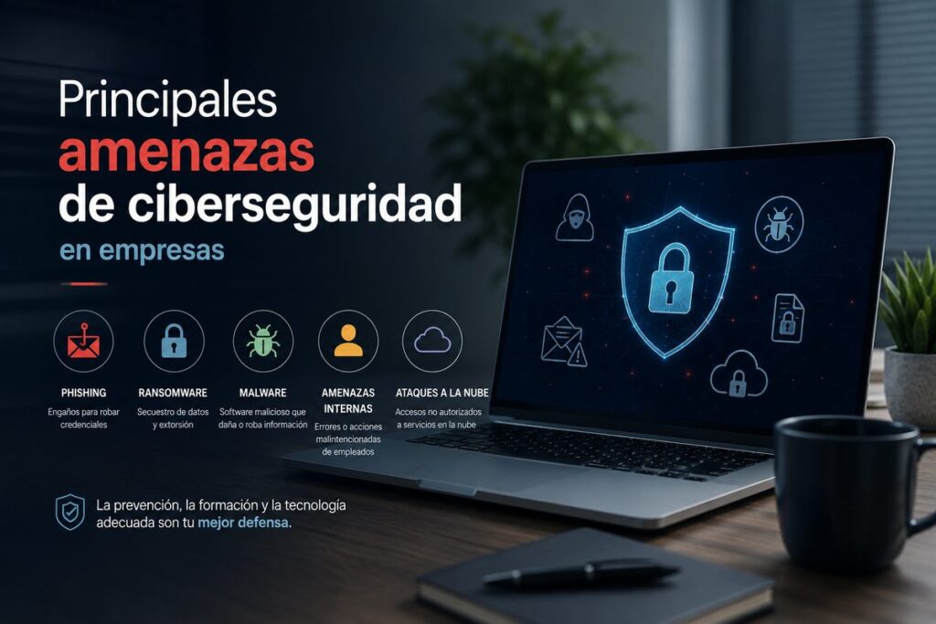 Principales amenazas de ciberseguridad en empresas