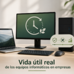 Vida útil real de los equipos informáticos en empresas