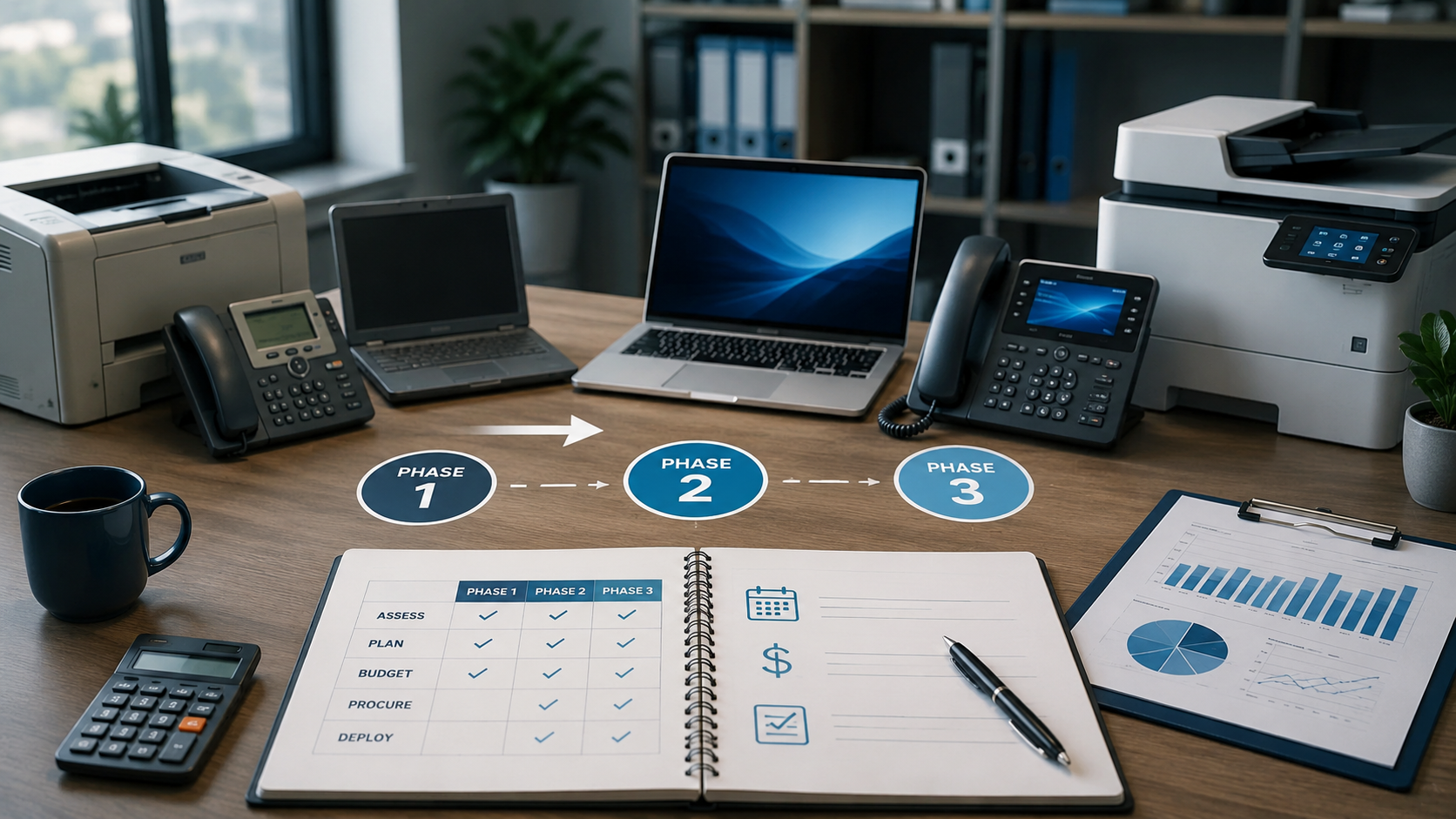 Cómo planificar la renovación de equipos en tu empresa