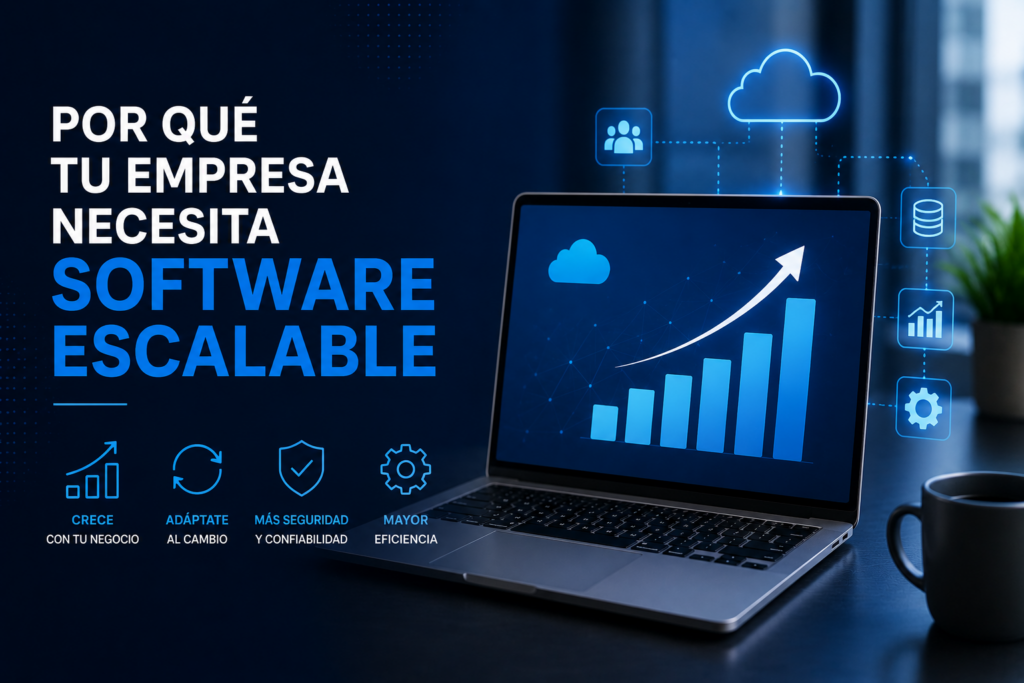 Por qué tu empresa necesita software escalable