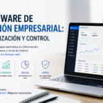 Software de gestión empresarial organización y control, para esa