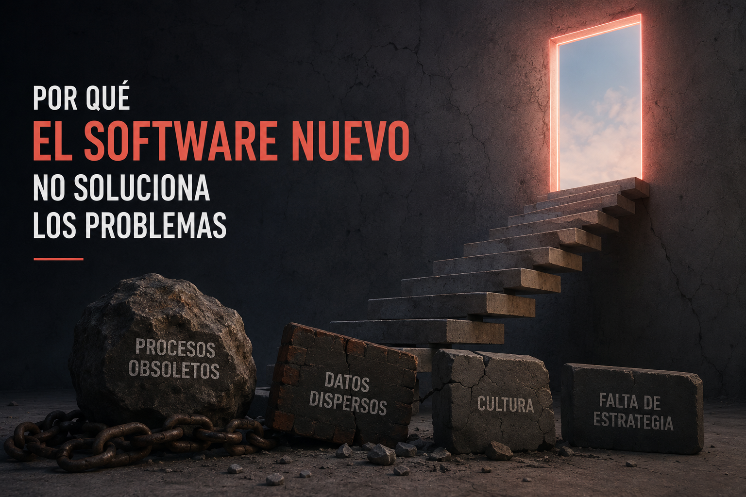 Por qué el software nuevo no soluciona los problemas