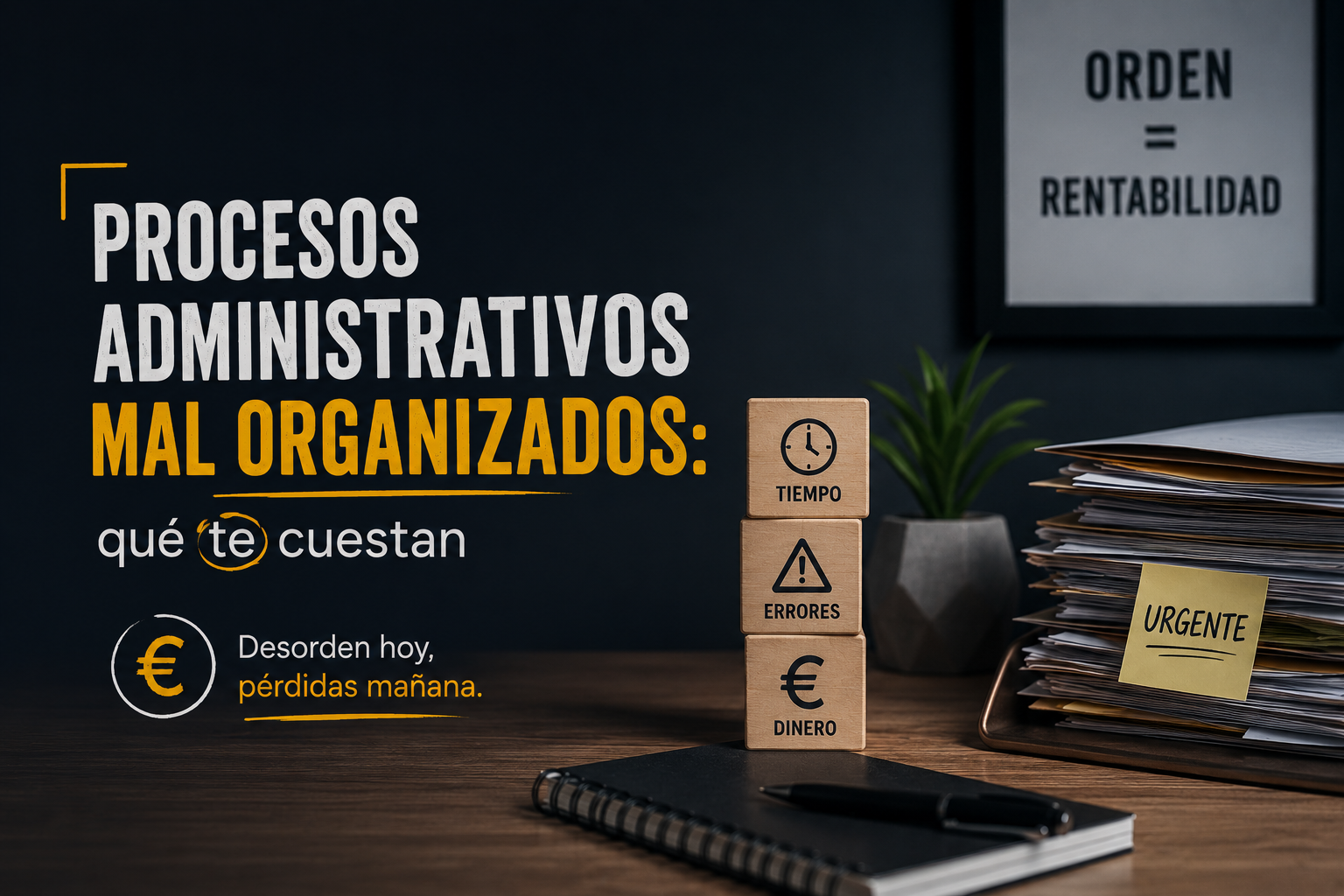 Procesos administrativos mal organizados qué te cuestan